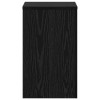 Növényállvány 2 pcs fekete tölgy 30 x 30 x 50 cm faanyag