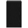 Növényállvány 2 pcs fekete tölgy 30 x 30 x 50 cm faanyag