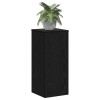 Növényállvány 2 pcs fekete tölgy 30 x 30 x 70 cm faanyag