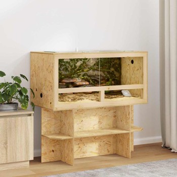 Terrárium barna 100 x 50 x 100 cm osb