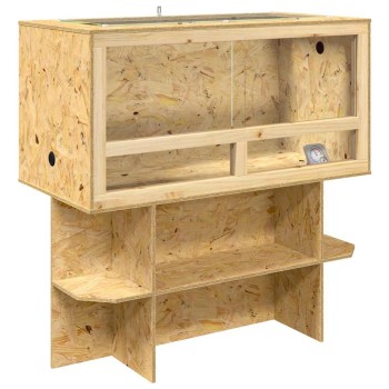 Terrárium barna 100 x 50 x 100 cm osb
