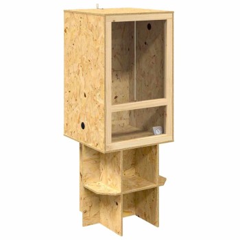 Terrárium barna 50 x 50 x 130 cm osb