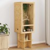 Terrárium barna 50 x 50 x 150 cm osb