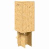 Terrárium barna 50 x 50 x 150 cm osb