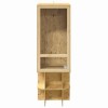 Terrárium barna 50 x 50 x 150 cm osb