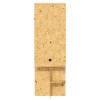 Terrárium barna 50 x 50 x 150 cm osb
