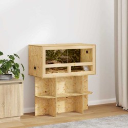 Terrárium barna 80 x 40 x 90 cm osb