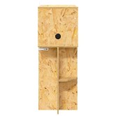 Terrárium barna 60 x 30 x 80 cm osb Terrárium barna 60 x 30 x 80 cm osb
