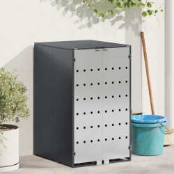 Hulladékgyűjtő tároló gázliftinges fedéllel 240l-es kukához