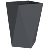 Növénytartó antracit 50 x 50 x 75 cm acél