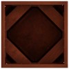 Növénytartó 2 pcs rozsdás 30 x 30 x 30 cm időjárásálló acél