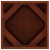 Növénytartó rozsdás 40 x 40 x 40 cm időjárásálló acél