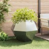 Növénytartó 2 pcs ezüst 100 x 100 x 80 cm horganyzott acél