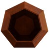 Növénytartó 2 pcs rozsdás 100 x 100 x 80 cm időjárásálló acél