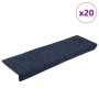 20 db öntapadós lépcsőszőnyeg 65 x 21 x 4 cm antracit téglalap alakú széllel