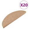 20 db bézs öntapadó lépcsőszőnyeg 56 x 17 x 3 cm