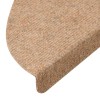 20 db bézs öntapadó lépcsőszőnyeg 56 x 17 x 3 cm