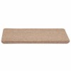 30 db bézs öntapadó lépcsőszőnyeg 65 x 24,5 x 3,5 cm