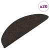 20 db antracitszürke öntapadó lépcsőszőnyeg 56 x 17 x 3 cm