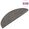 30 db szürke öntapadó lépcsőszőnyeg 56 x 17 x 3 cm