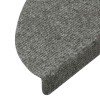 30 db szürke öntapadó lépcsőszőnyeg 56 x 17 x 3 cm