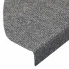 30 db szürke öntapadó lépcsőszőnyeg 65 x 22,5 x 3,5 cm