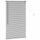 Ablak roló függönyökkel ezüst 80 x 130 cm alumínium