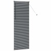Zsalugáter redőnyök sötétszürke 175 x 65 cm alumínium