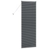Zsalugáter redőnyök sötétszürke 175 x 65 cm alumínium