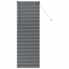 Zsalugáter redőnyök sötétszürke 175 x 65 cm alumínium
