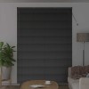 Zsalugáter redőnyök fekete 220 x 155 cm alumínium