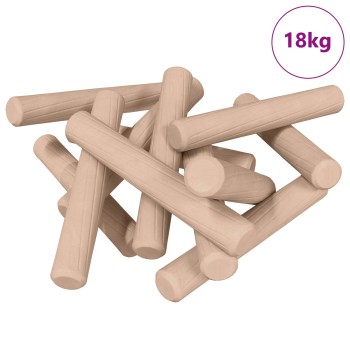 Fa dübelek 24000 pcs barna tömör fa