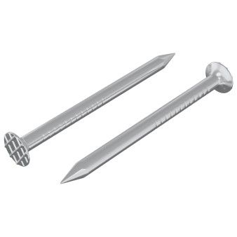 Szegek fa számára 2 pcs ezüst ø 3 x 15 mm fém