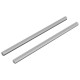 Menetes rudak 2 pcs ezüst m6 x 120 mm (menetátmérő x hossz) fém