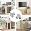 Süllyesztett fejű csavarok 2 pcs ezüst m4 x 6 mm acél