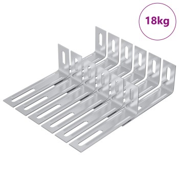 Anti tip konzol egyszínű 1268 pcs ezüst vas