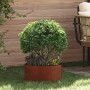 Ültető gyűrű 5 pcs barna 40 x 40 x 20 cm időjárásálló acél