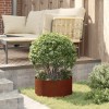 Ültető gyűrű 5 pcs barna 40 x 40 x 20 cm időjárásálló acél