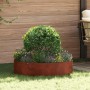 Ültető gyűrű 5 pcs barna 80 x 80 x 20 cm időjárásálló acél