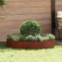 Ültető gyűrű 5 db rozsdás 120 x 120 x 20 cm időjárásálló acél