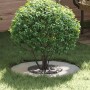 Alkalmas lapos fa gyűrűhöz ezüst ø30 / 60 cm horganyzott acél