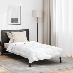 Téli paplan szett párnával 2 pcs fehér 140 x 200 cm mikroszál