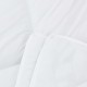 Takaró garnitúra párnával 3 pcs fehér 260 x 220 cm mikroszál