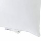 Takaró garnitúra párnával 3 pcs fehér 260 x 220 cm mikroszál