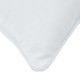 Takaró garnitúra párnával 3 pcs fehér 260 x 220 cm mikroszál