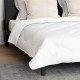 Takaró garnitúra párnával 3 pcs fehér 260 x 220 cm mikroszál