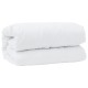 Takaró garnitúra párnával 3 pcs fehér 260 x 220 cm mikroszál