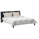 Takaró garnitúra párnával 3 pcs fehér 260 x 220 cm mikroszál