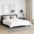 Takaró garnitúra párnával 3 pcs fehér 240 x 260 cm mikroszál