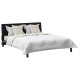 Takaró garnitúra párnával 3 pcs fehér 240 x 260 cm mikroszál